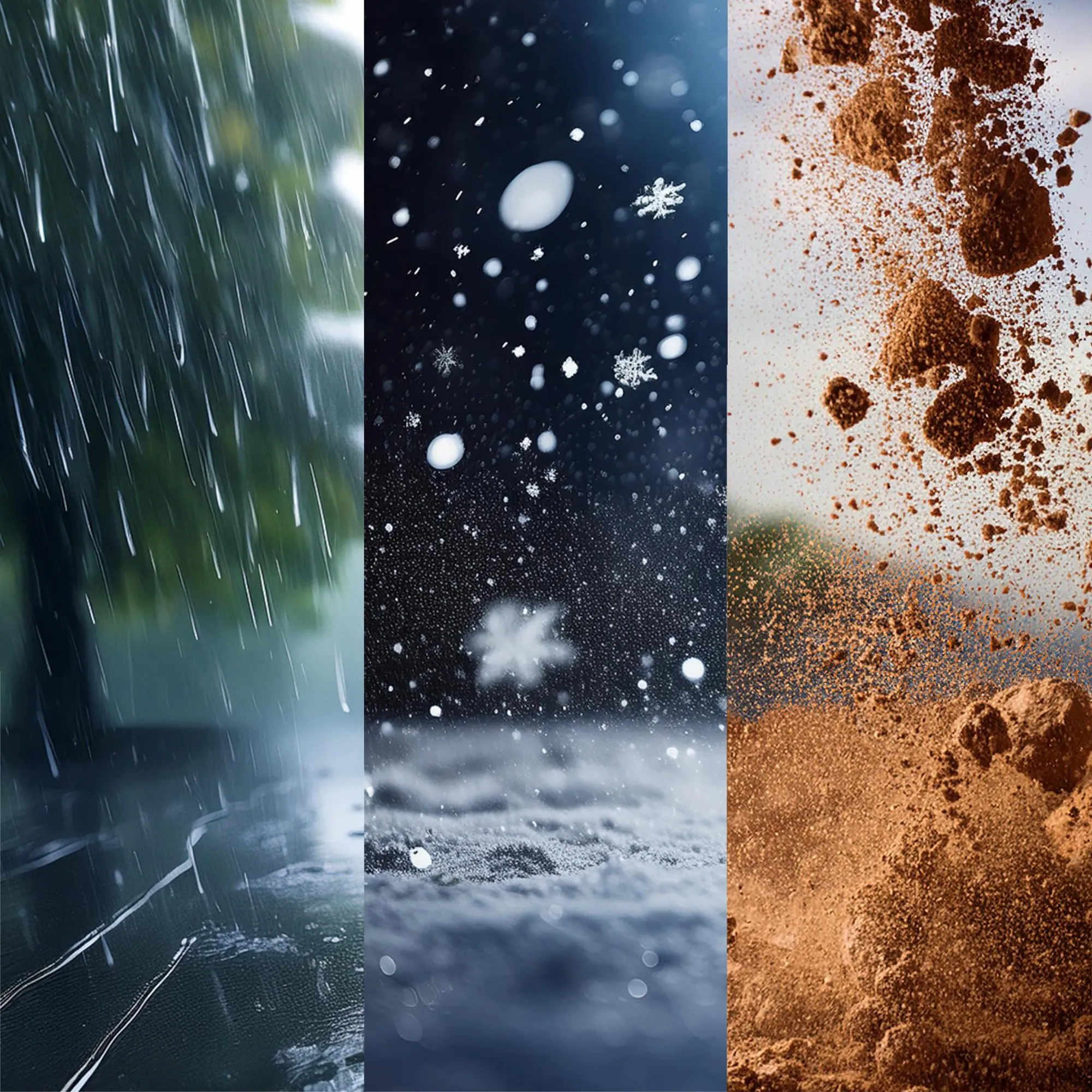Rain, snow and soil: the conditions Dymension Outdoor speakers are rated to handle